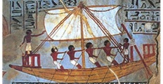 Ancient Egyptian sailing ship